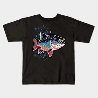 Patriotic Salmon Kids T-Shirt